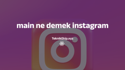 main ne demek instagram main ne demek instagram